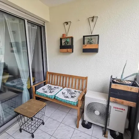 Le Venizio - Classe 2 Etoiles - T2 Climatise, Avec Terrasse, Parking, Pret De Velos, 10 Minutes A Pied Gare Et Centre Sete
